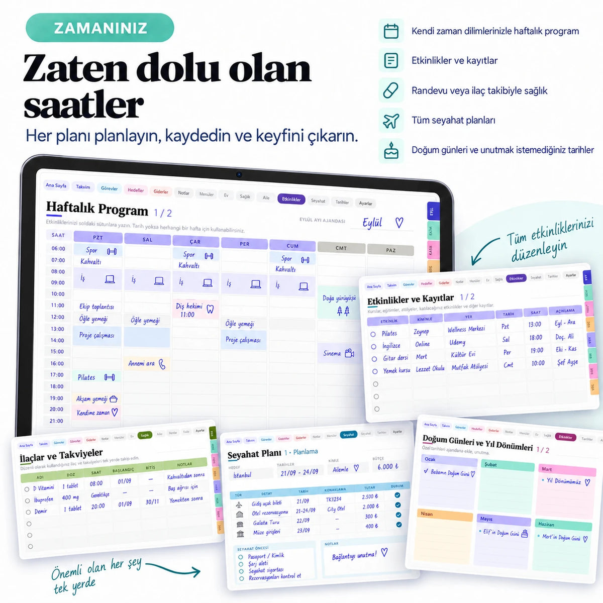 Dijital Planlayıcı